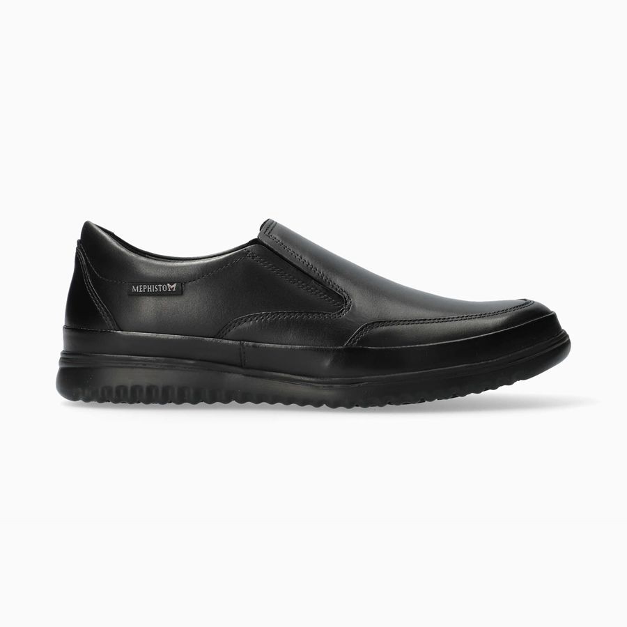 Mephisto TWAIN Læder Sko 9183654-TJ - Loafers Herre Svart